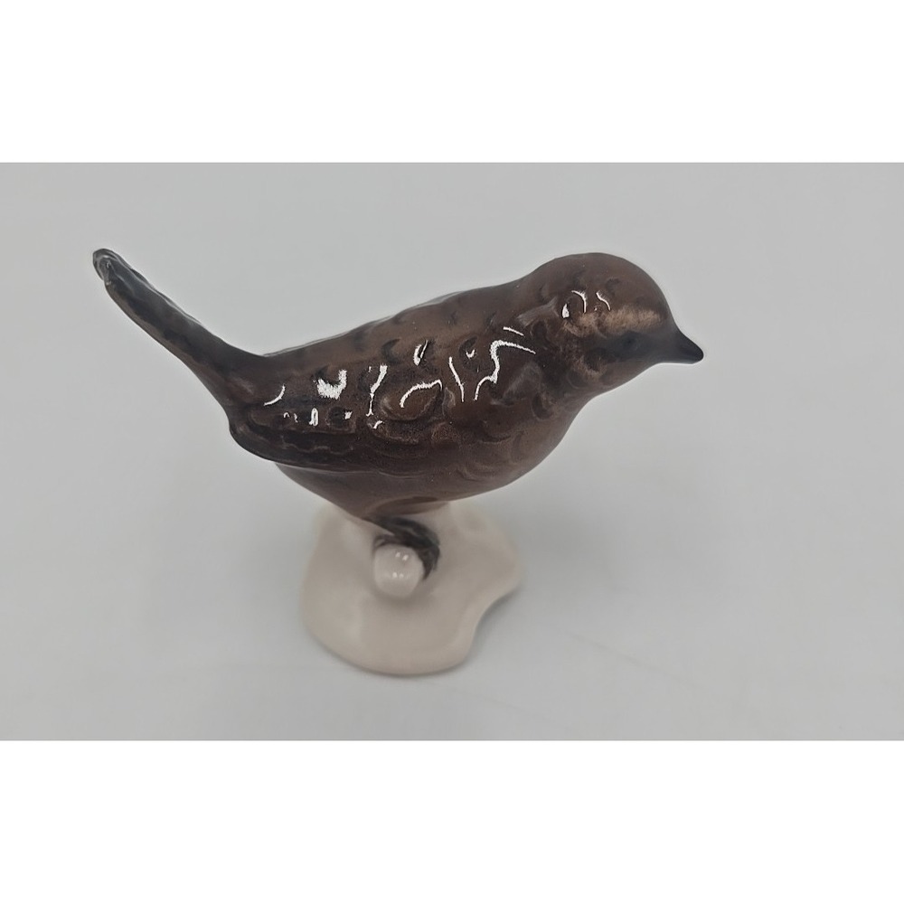 RARE W. Goebel Zaunkoniq Wren Roitelet Bird Vintage 1980's 90's - Picture 2 of 9